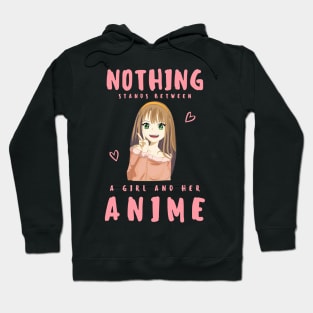 Nothing stands between a girl and her anime Hoodie